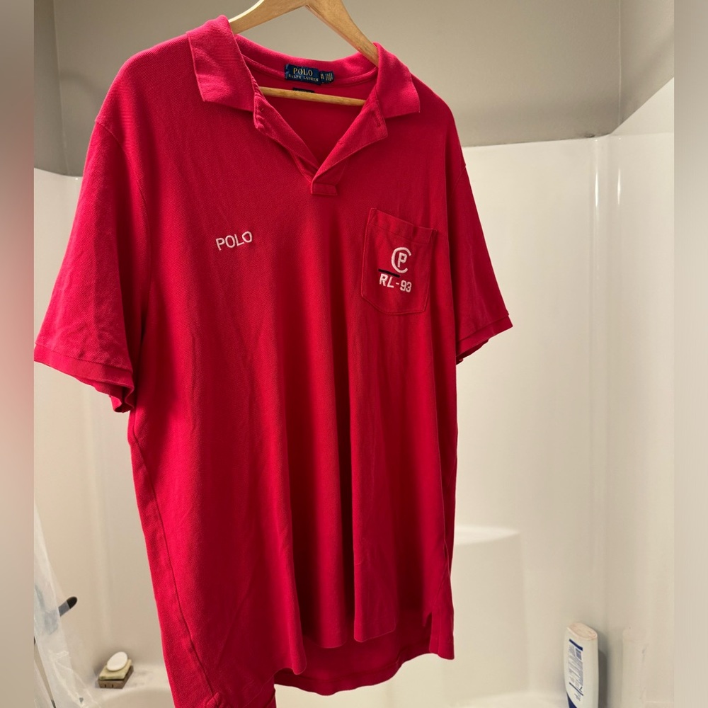 Men’s Polo Ralph Lauren T-shirt in red